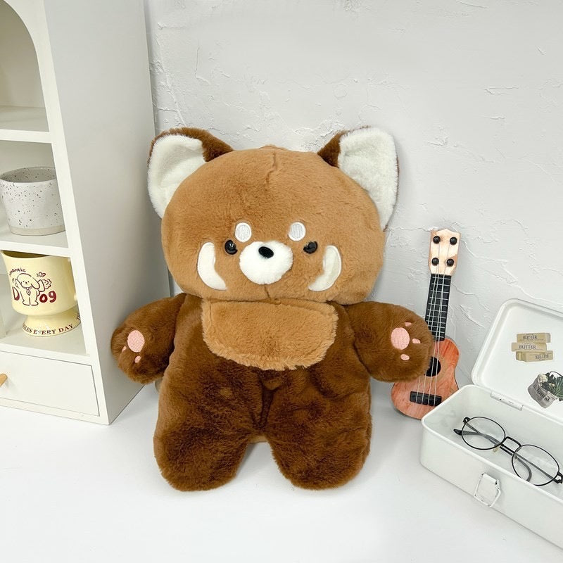 Red Panda Plush Backpack