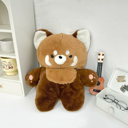 Red Panda Plush Backpack