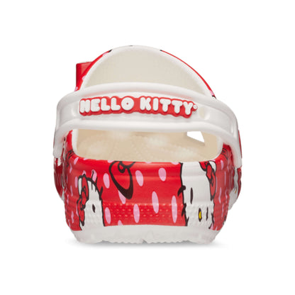 Red Polka Dot Hello Kitty Clogs