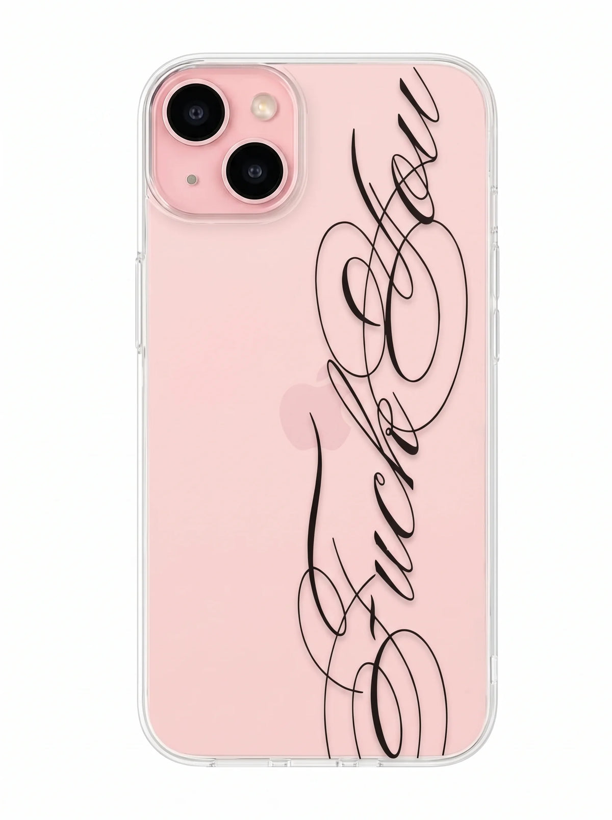 Cursive Text F-U Case
