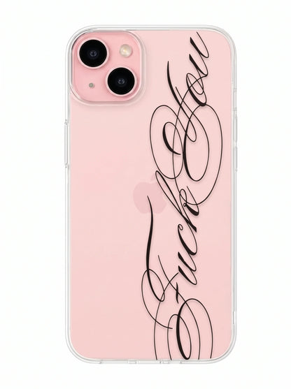 Cursive Text F-U Case