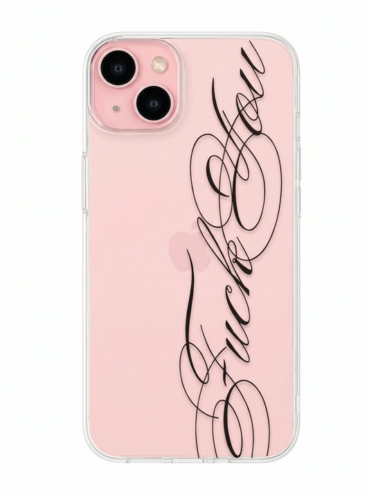 Cursive Text F-U Case