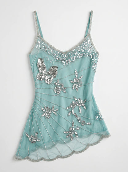 Twilight Butterfly Sequin Camisole