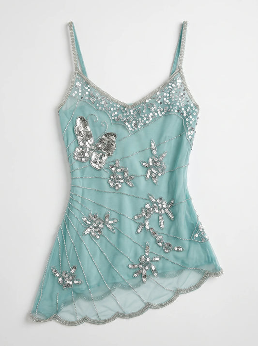Twilight Butterfly Sequin Camisole