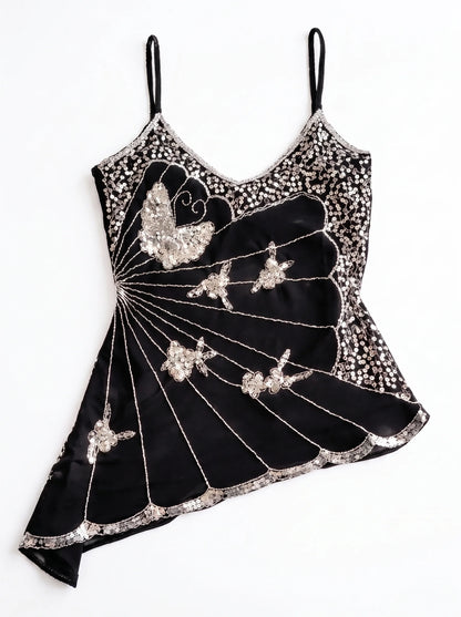 Twilight Butterfly Sequin Camisole