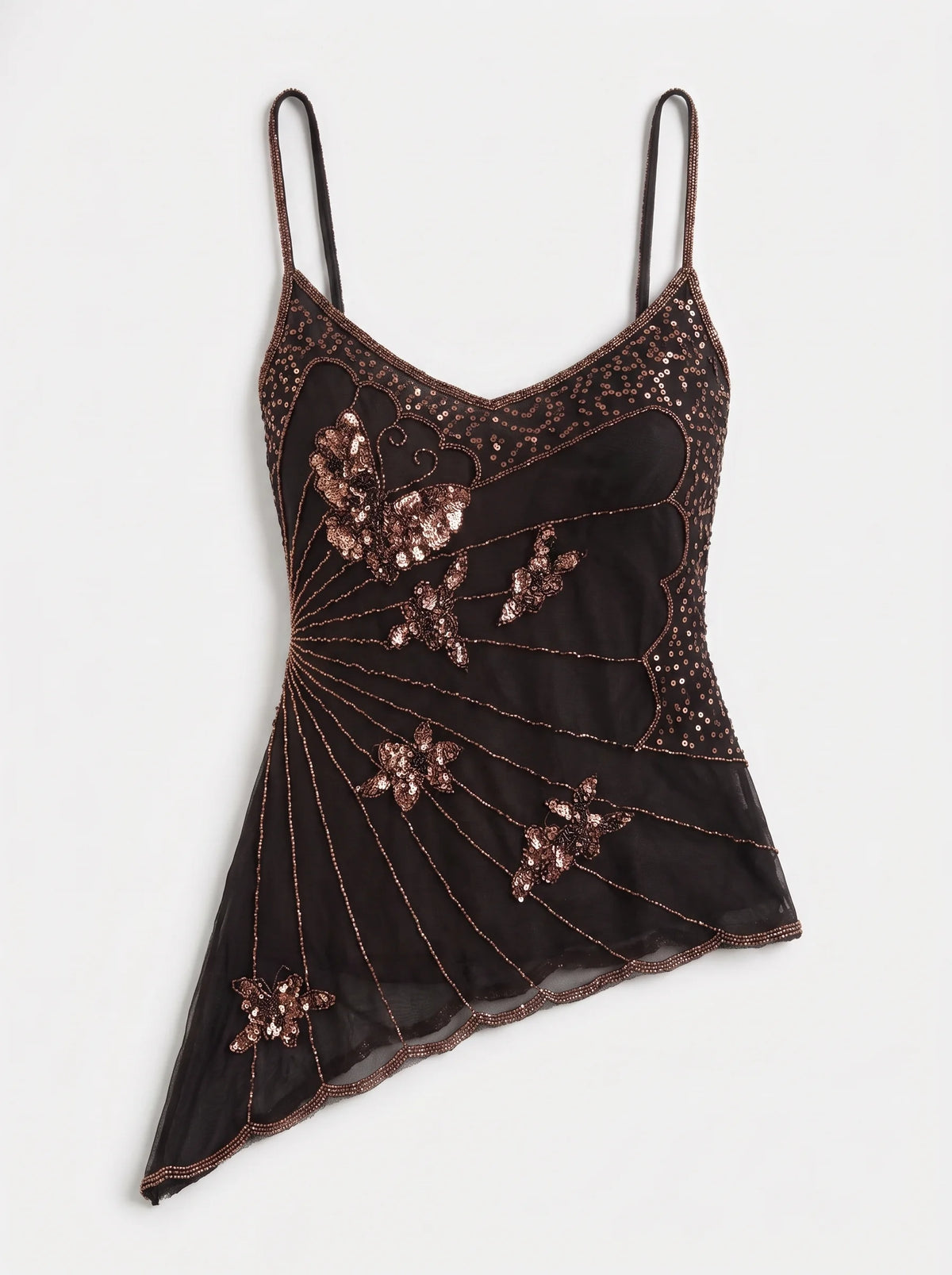 Twilight Butterfly Sequin Camisole