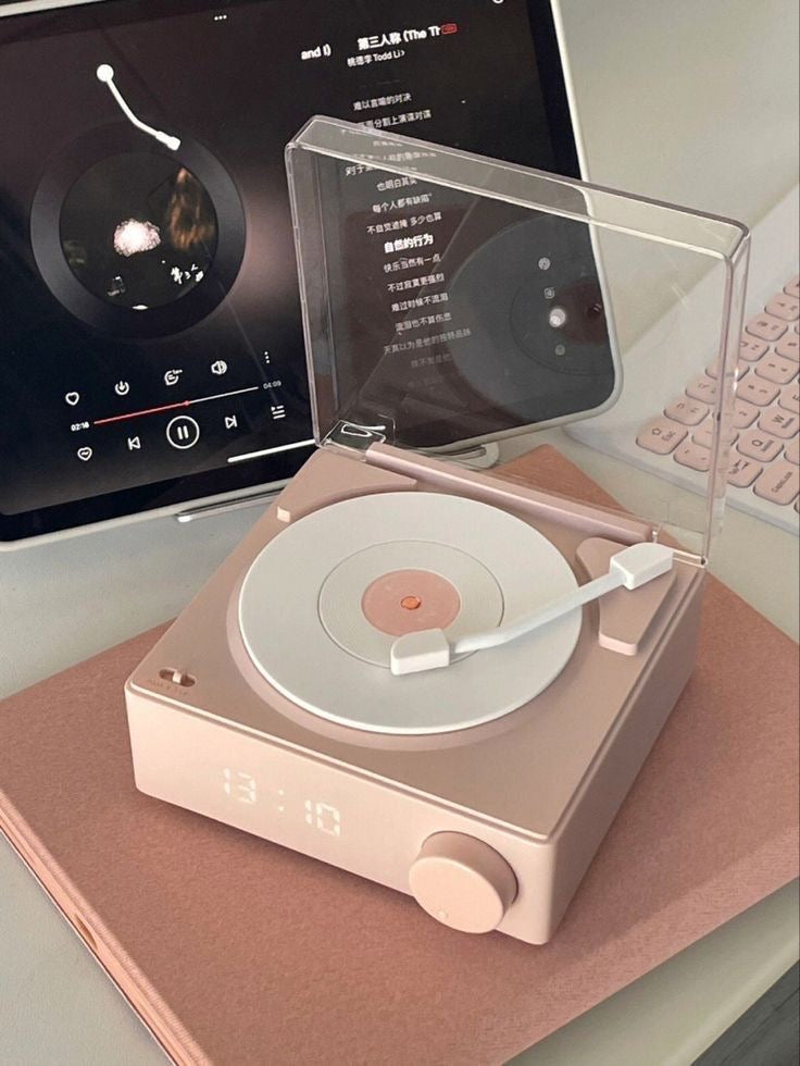 Retro Vinyl Wireless Bluetooth Speaker