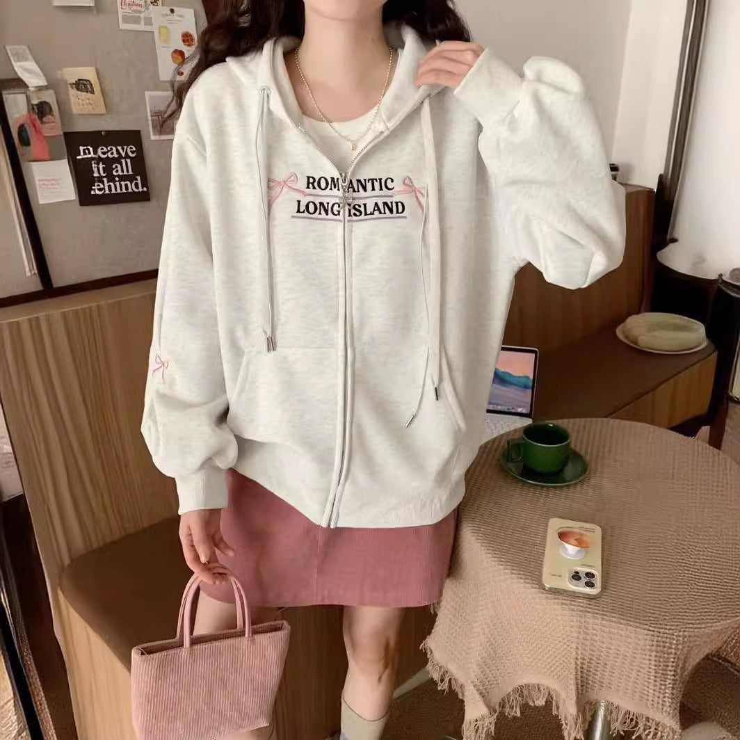 Romantic Long Island Zip Hoodie