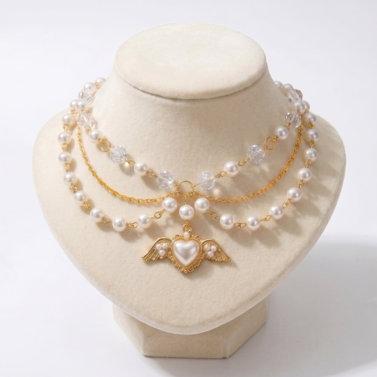 Rosary Victorian Romantic Necklace