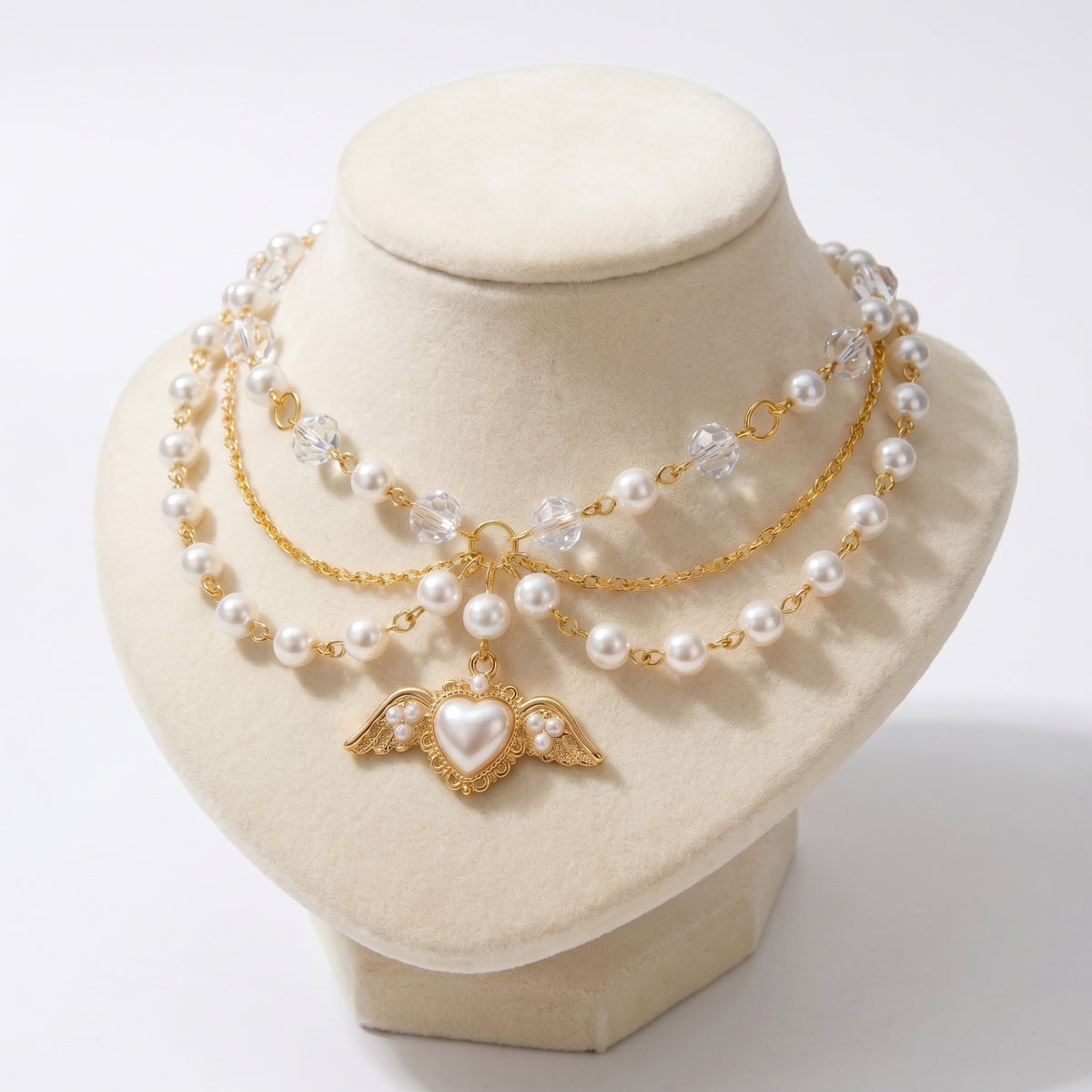 Rosary Victorian Romantic Necklace
