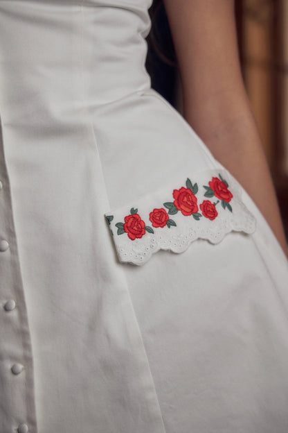 Rosas Cottage Mini Dress