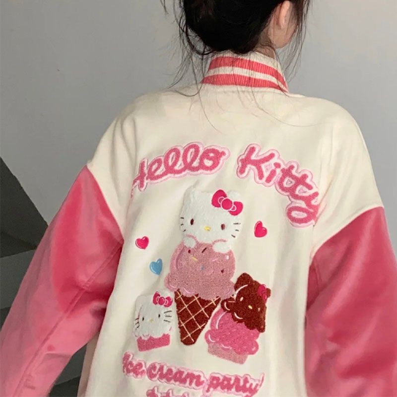 Hello Kitty Embroidered Jacket
