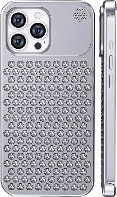 Hollow Aluminum Metal iPhone Case