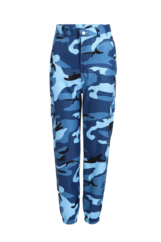 Military Girl Camo Cargo Pants
