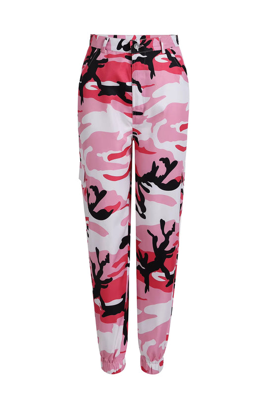 Military Girl Camo Cargo Pants