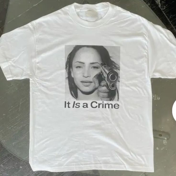 Sade “It Is a Crime” Tee