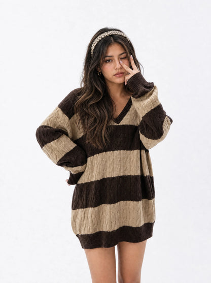 Sailor Stripe Knit Sweater