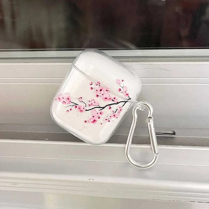 Sakura Tree Branch Clear AirPods Case