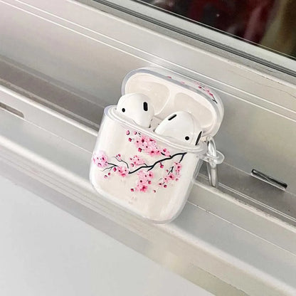 Sakura Tree Branch Clear AirPods Case