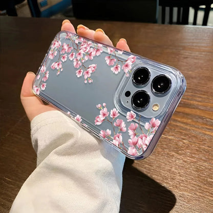 Sakura Tree Branch Clear iPhone Case