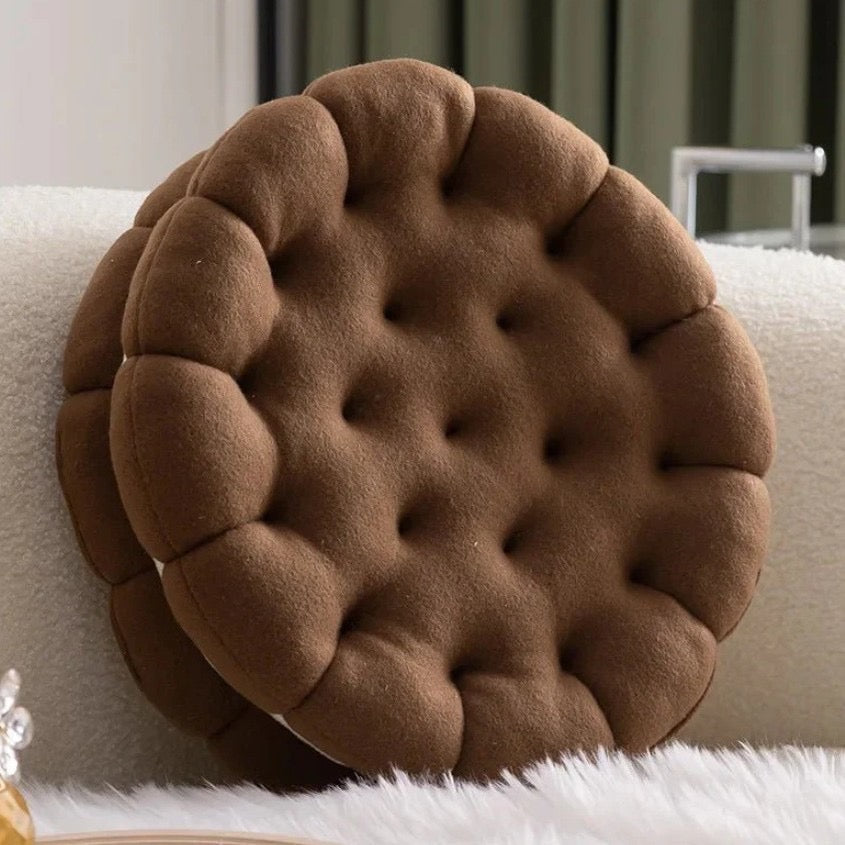 Sandwich Cookie Plush Pillow
