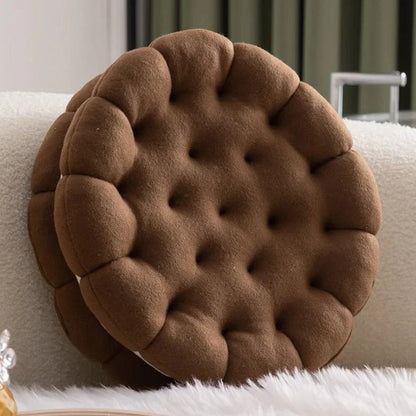 Sandwich Cookie Plush Pillow
