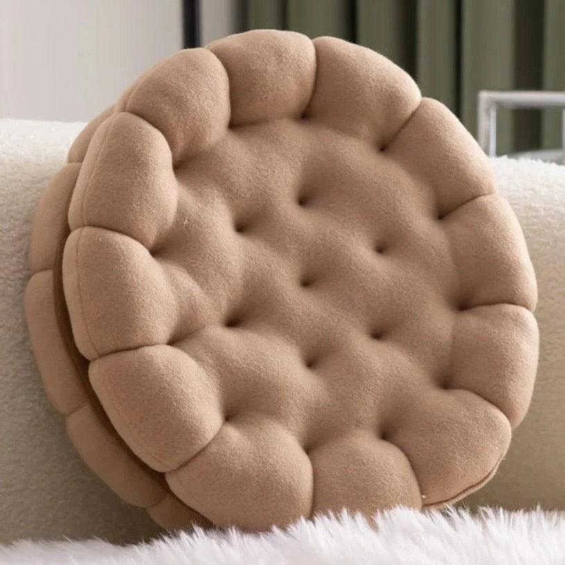 Sandwich Cookie Plush Pillow