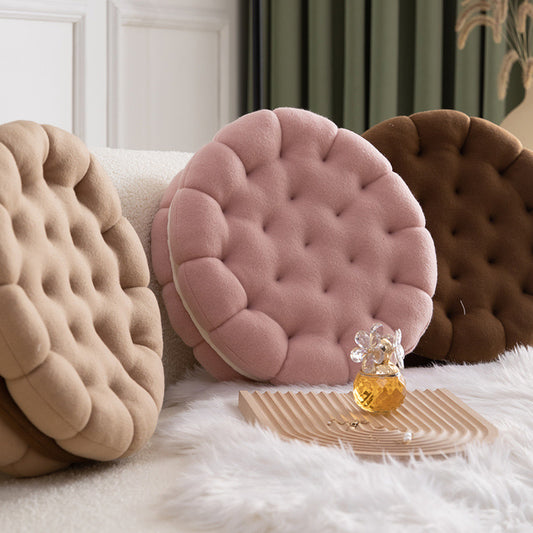 Sandwich Cookie Plush Pillow