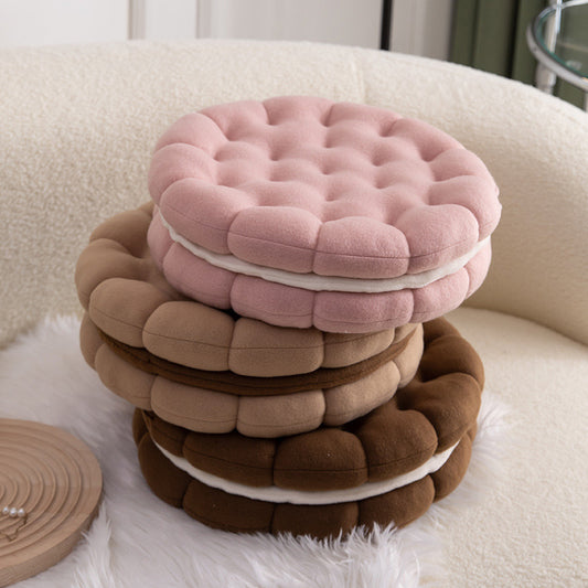 Sandwich Cookie Plush Pillow