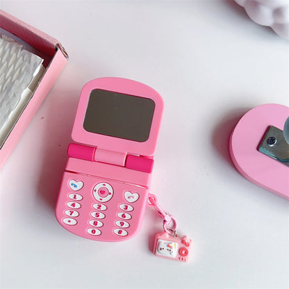 Sanrio Cute Flip Phone AirPods Case