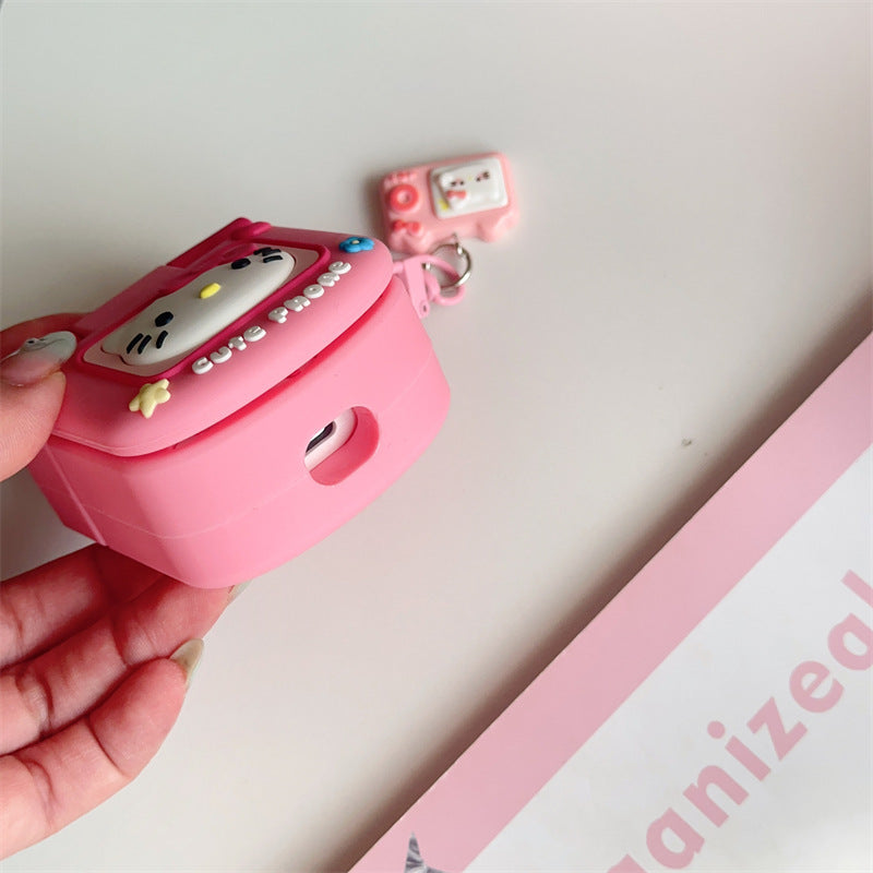 Sanrio Cute Flip Phone AirPods Case