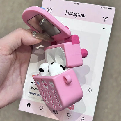 Sanrio Cute Flip Phone AirPods Case