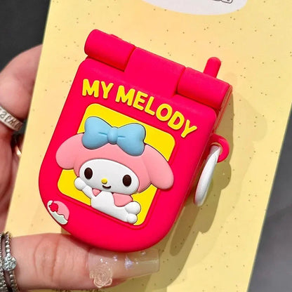 Sanrio Cute Flip Phone AirPods Case
