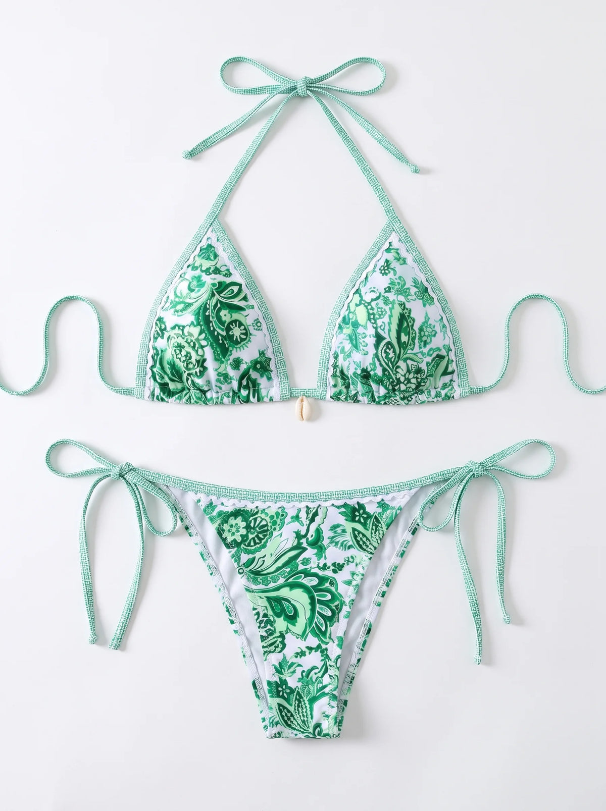 Santorini Shores Triangle Bikini Set