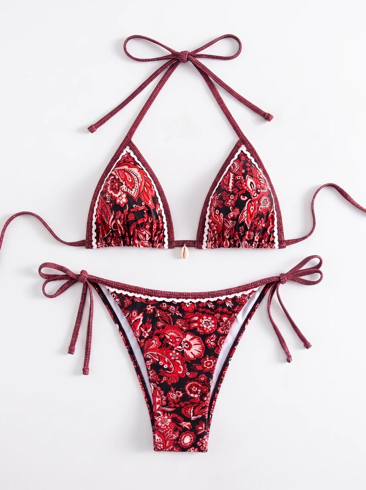 Santorini Shores Triangle Bikini Set