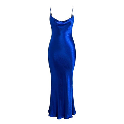 Satin Slip Scarlet Sensation Dress