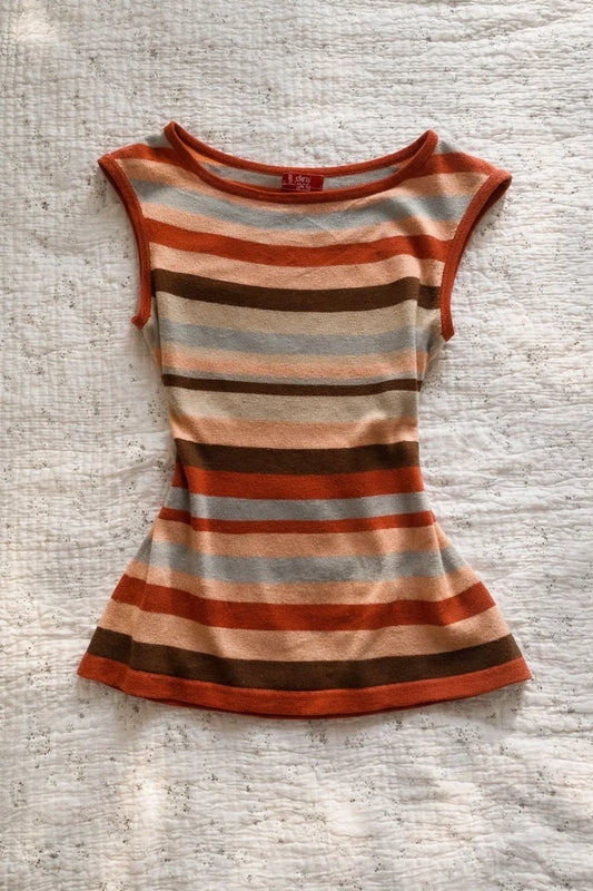 Sépia Canyon Striped Top
