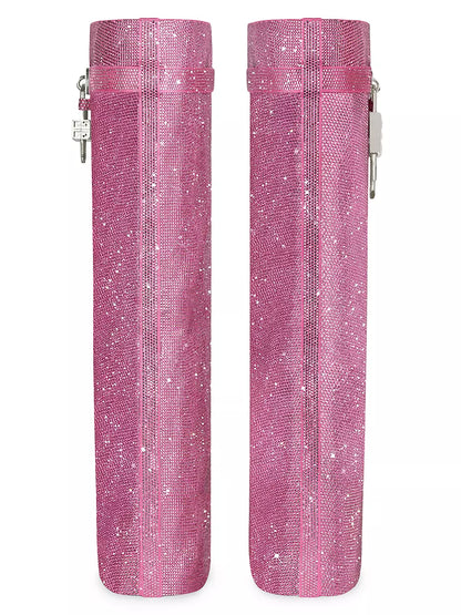 Shark Lock Boots In Strass