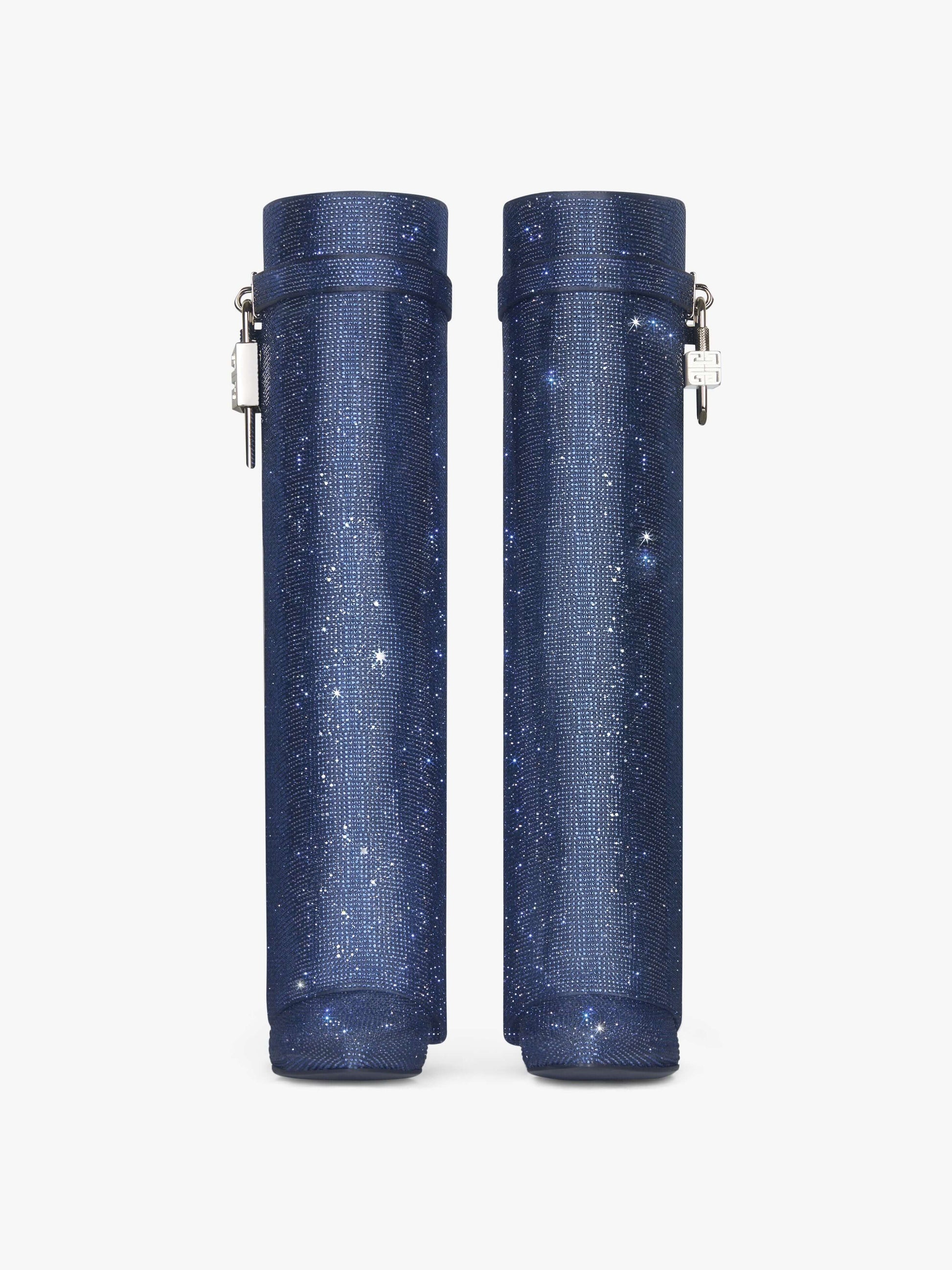 Shark Lock Boots In Strass