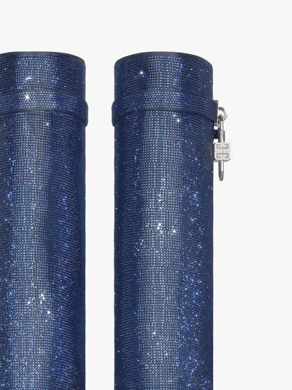 Shark Lock Boots In Strass