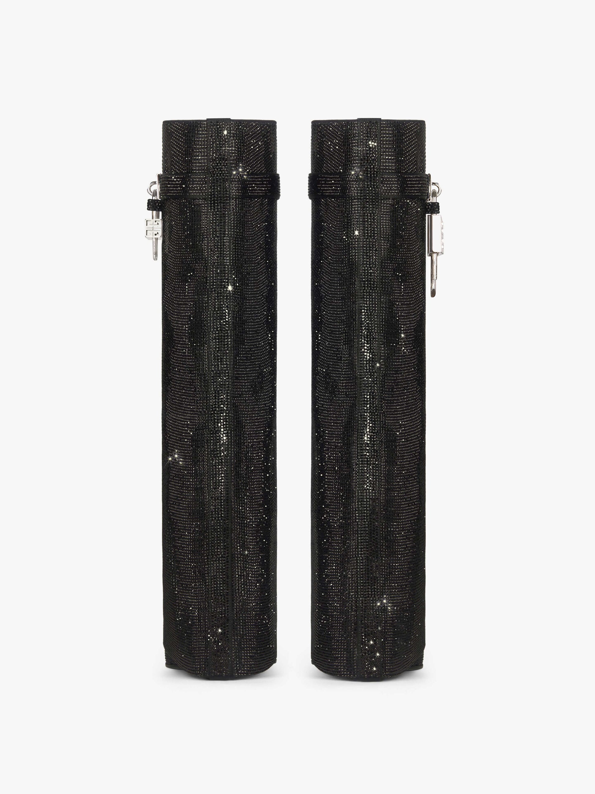 Shark Lock Boots In Strass