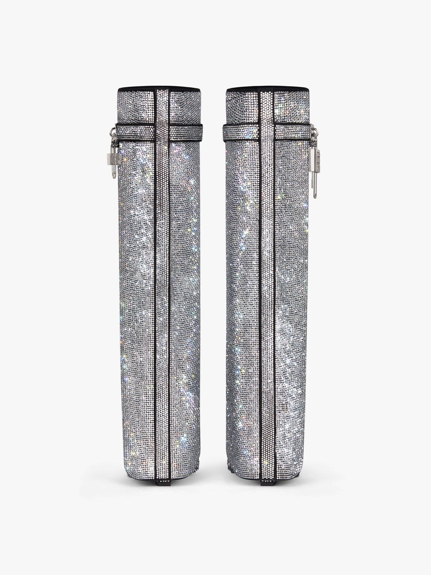 Shark Lock Boots In Strass