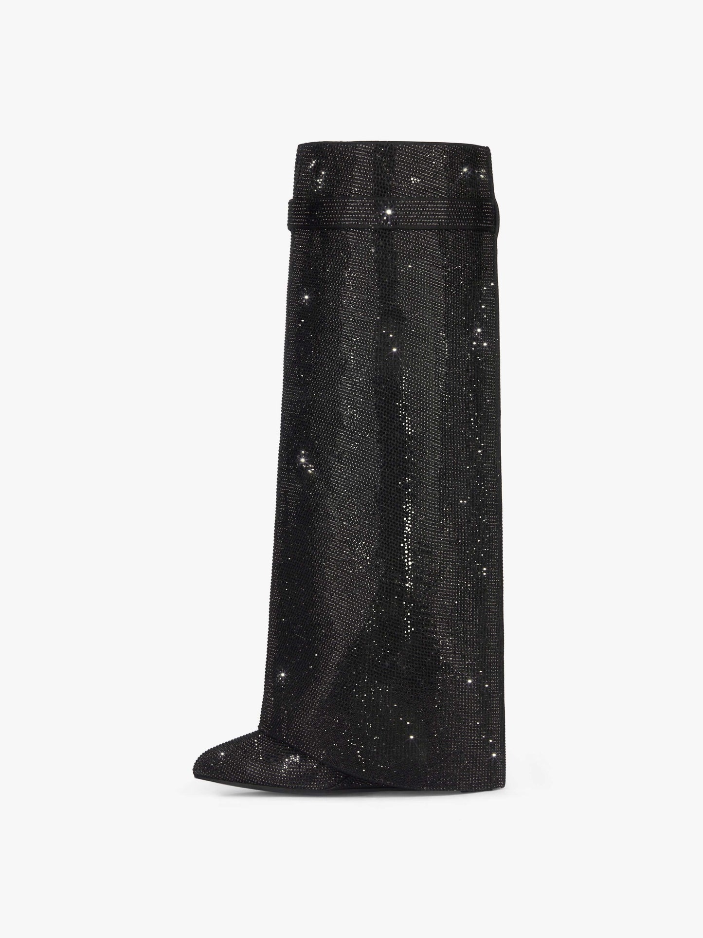 Shark Lock Boots In Strass