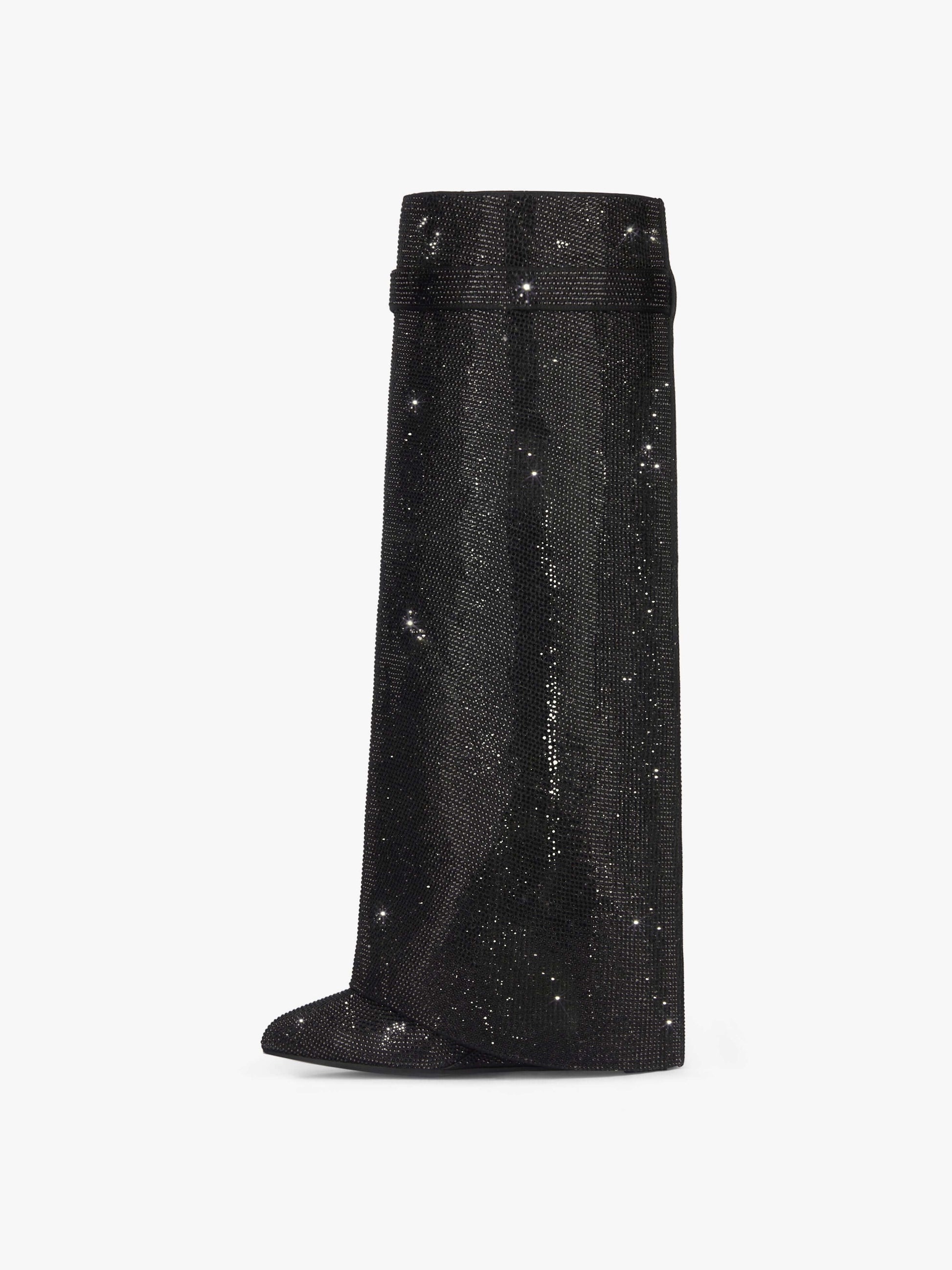 Shark Lock Boots In Strass