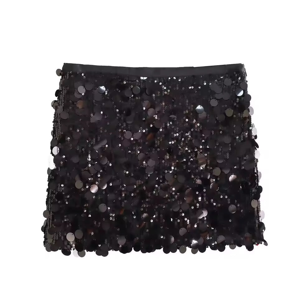 Shimmer and Shine Sequin Mini Skirt