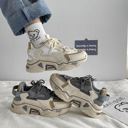 Aesthetic Fashion Platform Sneakers