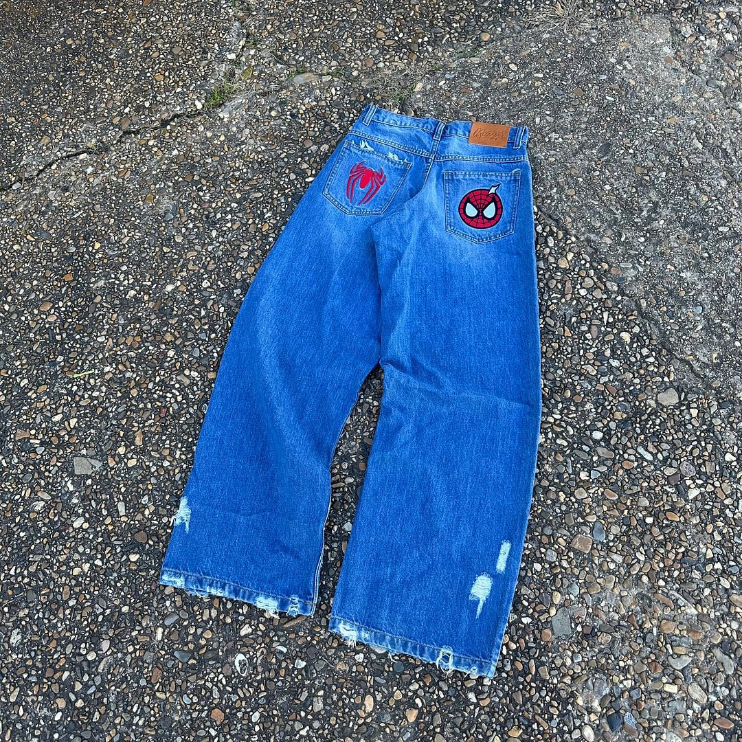 Spidey Vintage Wide-Legs Jeans