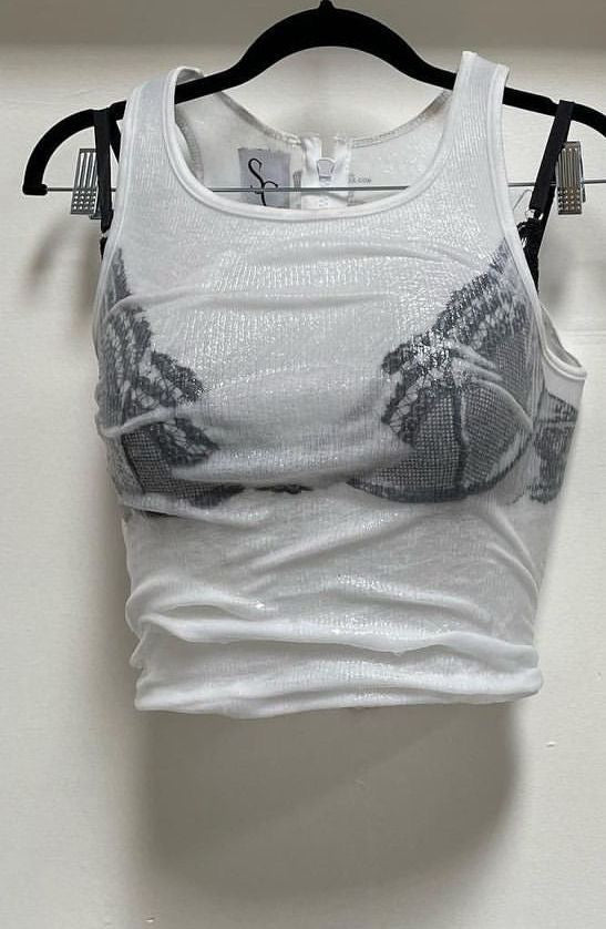 Star Cat Wet Tank Top