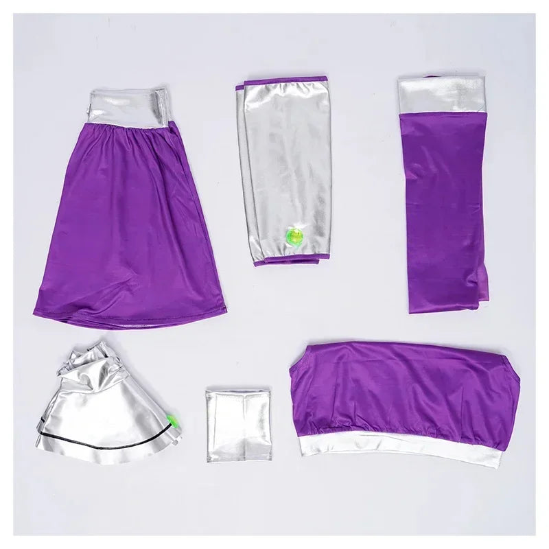 Starfire Cosplay Costume Set