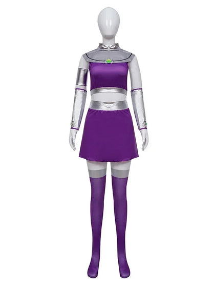 Starfire Cosplay Costume Set
